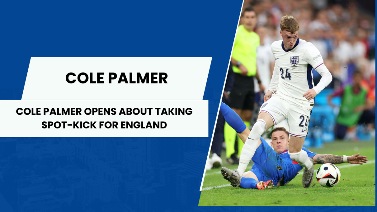 Cole Palmer reveals he will be open to taking penalties for England.