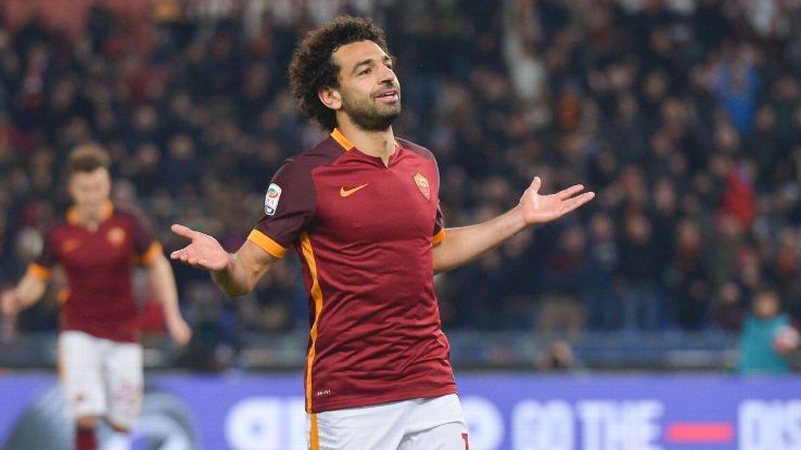 Mohamed Salah was a sensation at AS Roma.