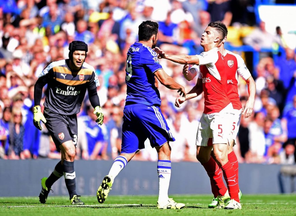Arsenal and Chelsea have had some feisty derby meetings in the past.