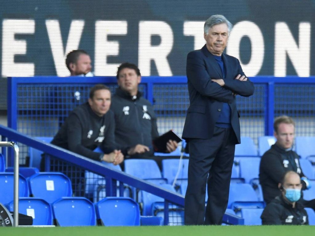 Former Chelsea boss Carlo Ancelotti is in-charge of Everton.