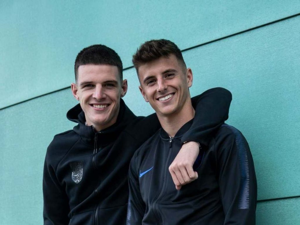 Declan Rice and Mason Mount are close friends