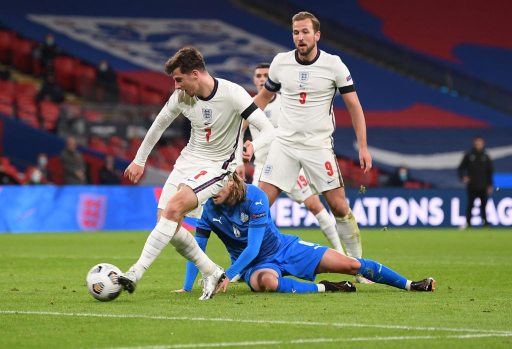 Gareth Southgate picked out Chelsea ace Mason Mount for special praise following the win against Iceland.