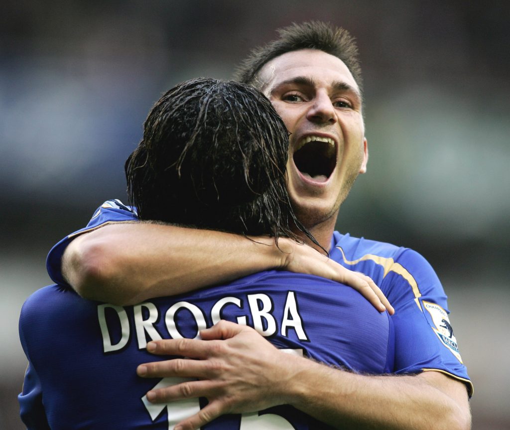 Frank Lampard and Didier Drogba combined to score 32 Premier League goals in their 8 years together at Chelsea. Harry Kane and Son Heung-min are now just 3 behind. (GETTY Images)