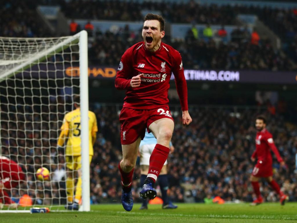 Andy Robertson backs Chelsea to challenge Liverpool for the title