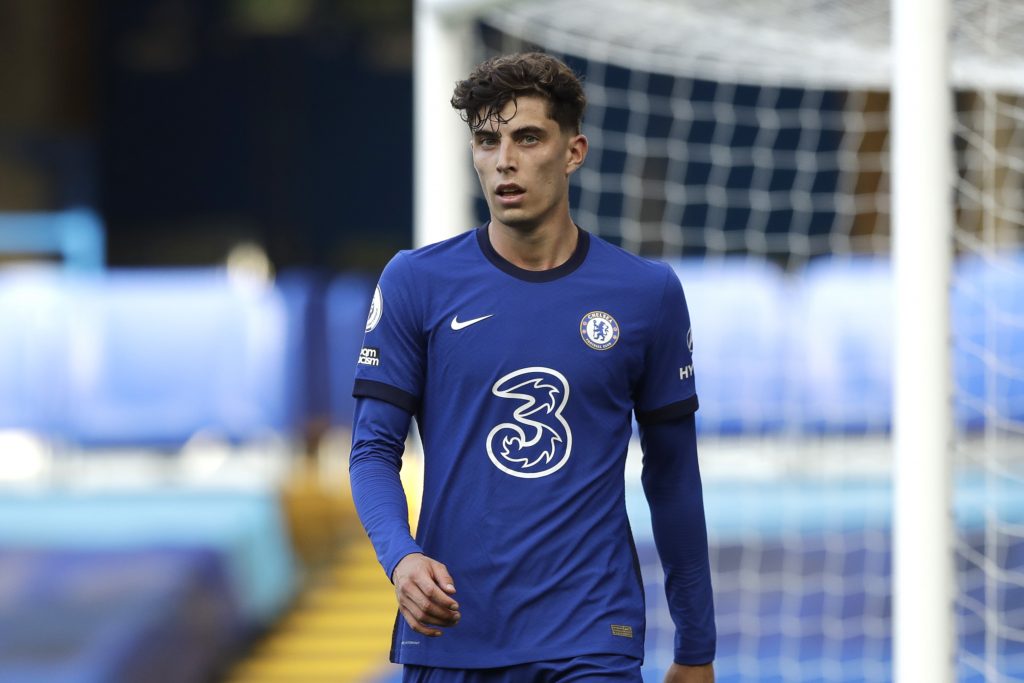 Kai Havertz was seen limped off the ground after suffering the sliding tackle from former Chelsea man Zouma. (Photo by Matt Dunham - Pool/Getty Images)