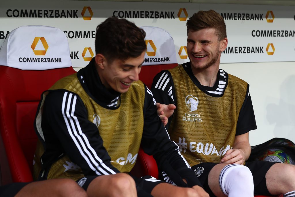 Kai Havertz revealed that international teammate Timo Werner texted him everyday to agree a deal with Chelsea. (GETTY Images)