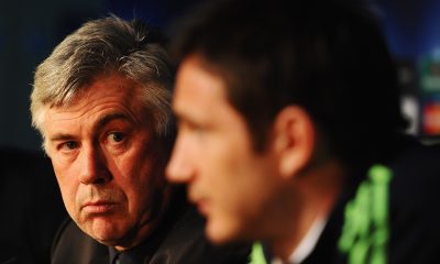 Frank Lampard has hailed the influence Carlo Ancelotti has had on his managerial career. (GETTY Images)