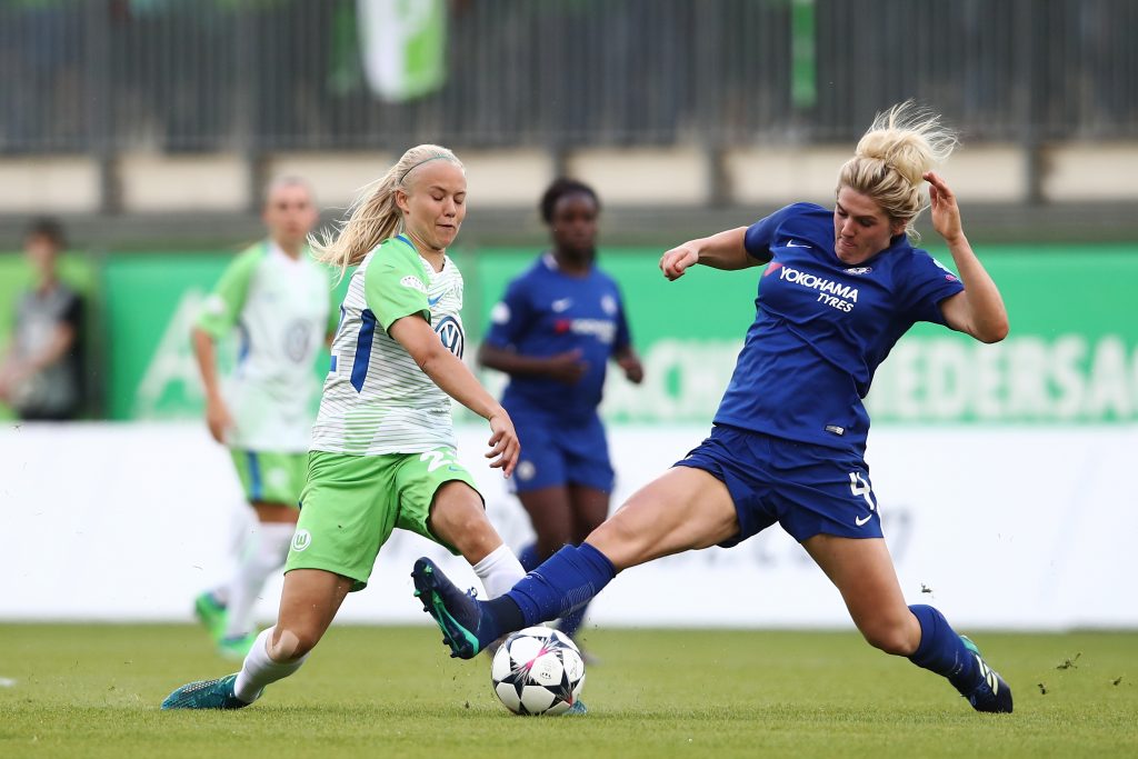 Chelsea women's team are at the top of the Women's Super League this season. (GETTY Images)