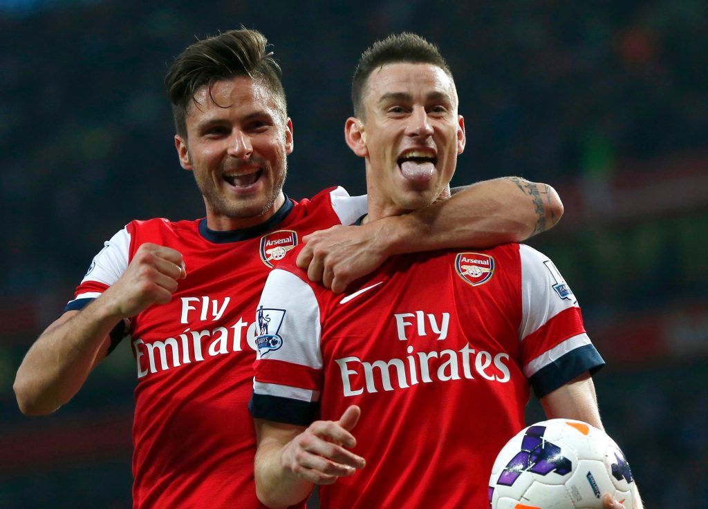 Robert Koscielny failed to convince Chelsea star Olivier Giroud to leave the club last summer.