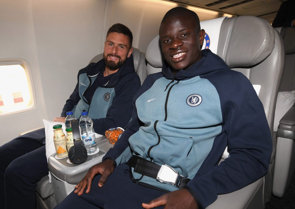 Chelsea stars Olivier Giroud and N'Golo Kante have opened up on the special relationship they share.
