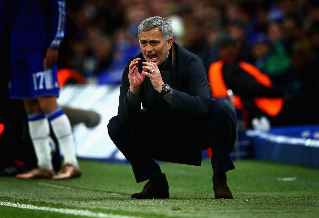 Mourinho has often been linked with a move to Chelsea.  (Photo by Clive Mason/Getty Images)
