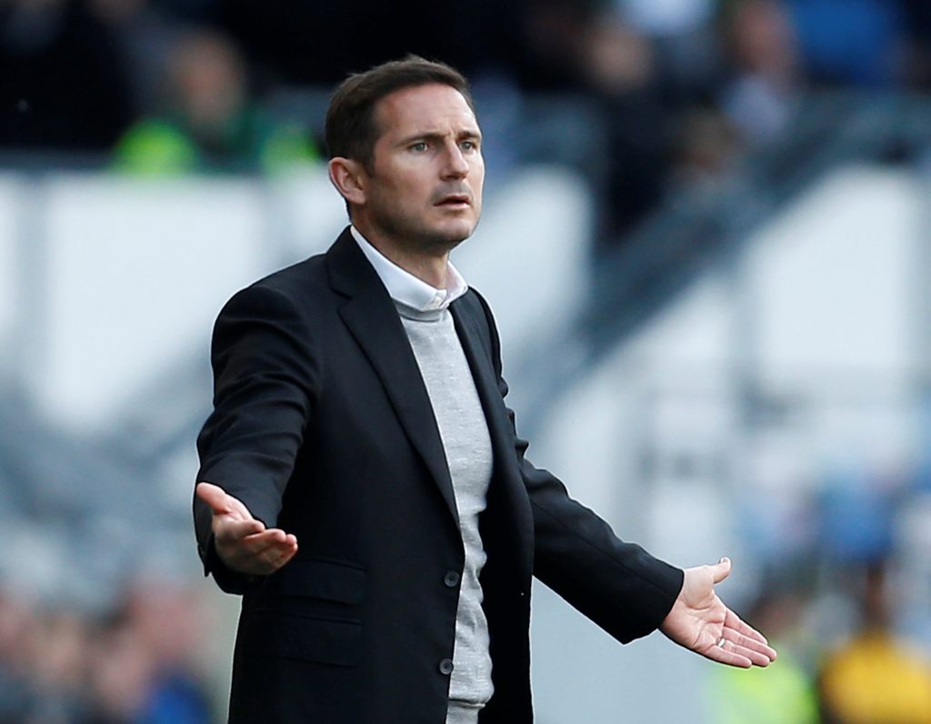The win against Luton Town proved to be Lampard's last game in charge.