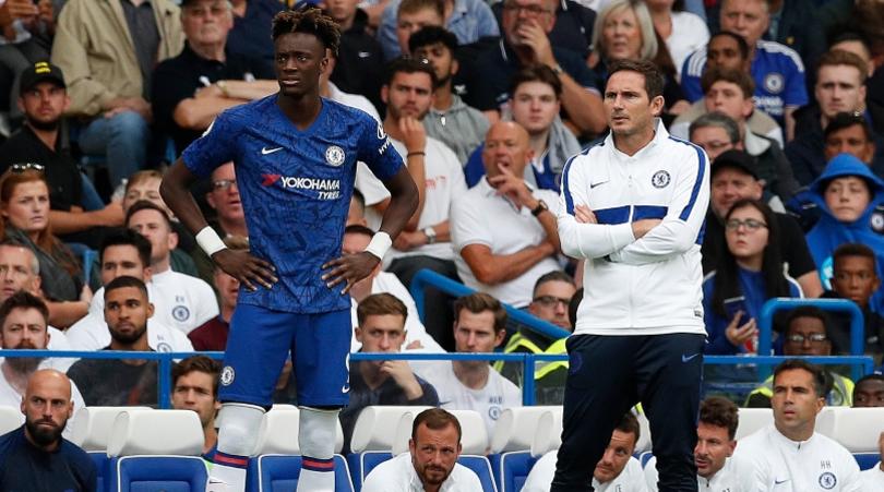 Chelsea boss Frank Lampard has praised young striker Tammy Abraham and challenged him to do even better.