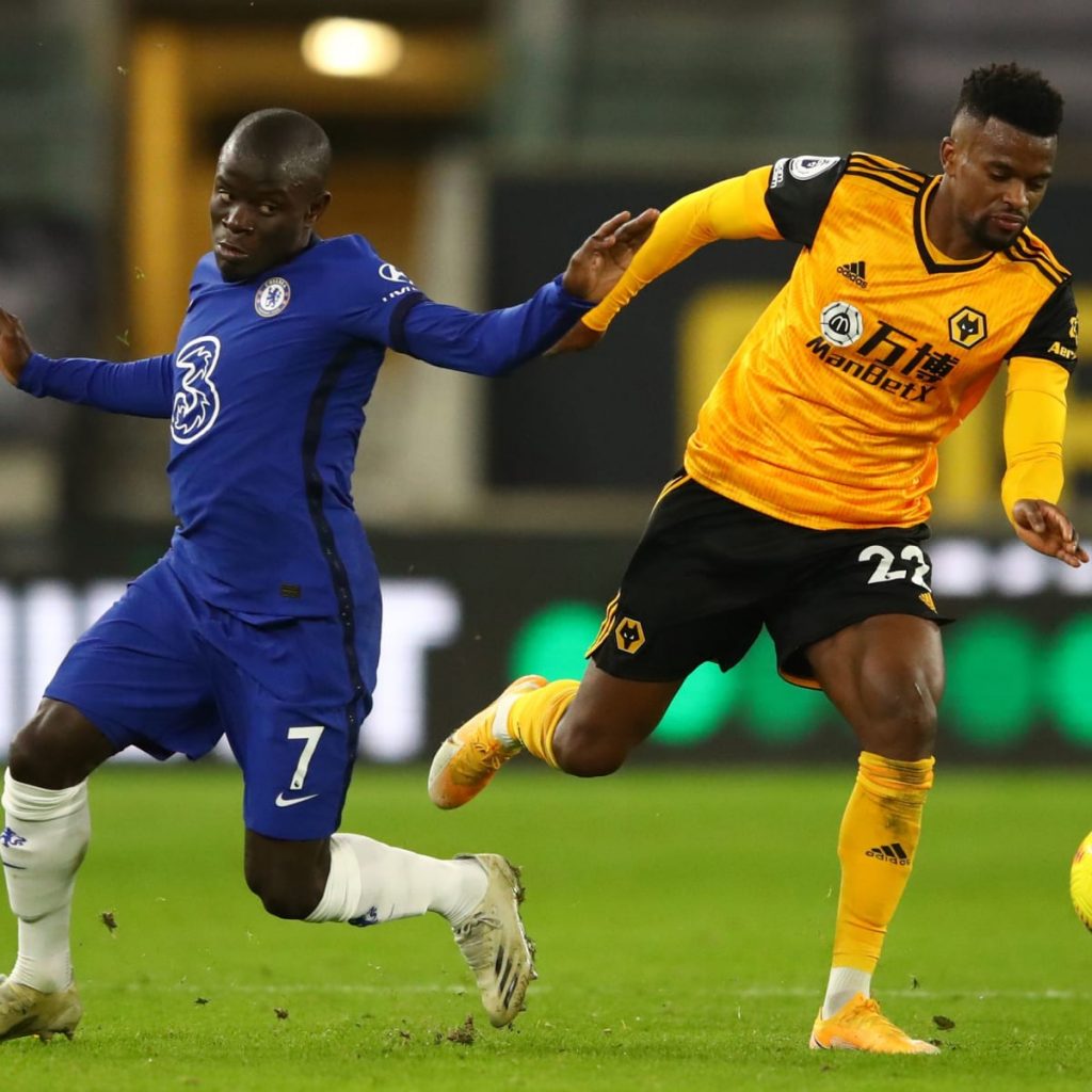 Twitter Reaction: Fans react as Chelsea share a point with Wolves through a late Conor Coady goal