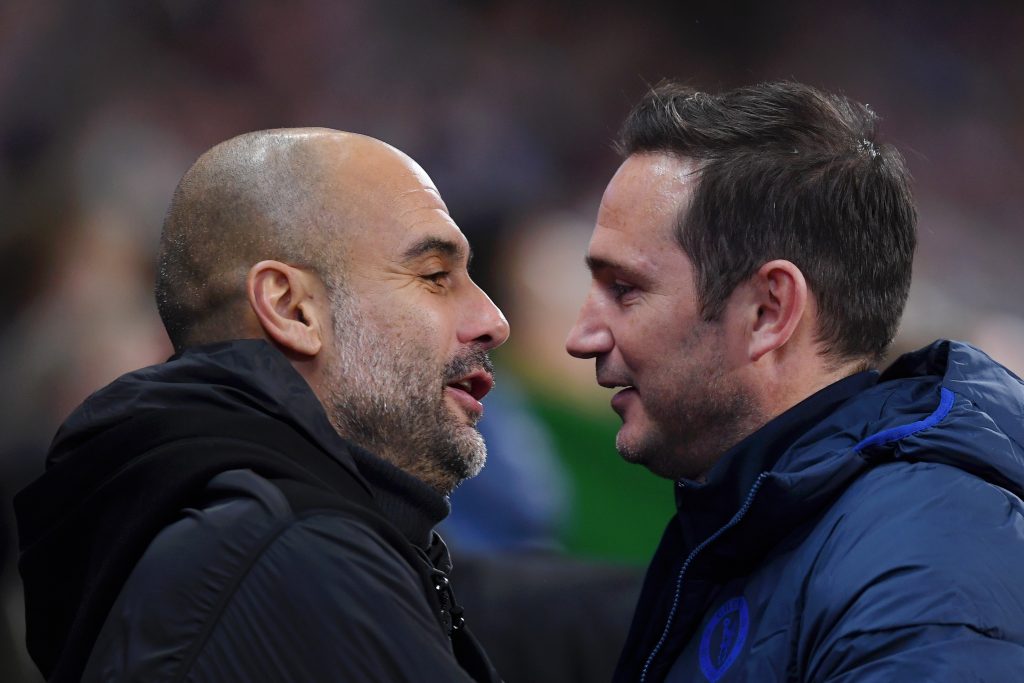 Premier League managers including Pep Guardiola criticize Chelsea sacking Frank Lampard.