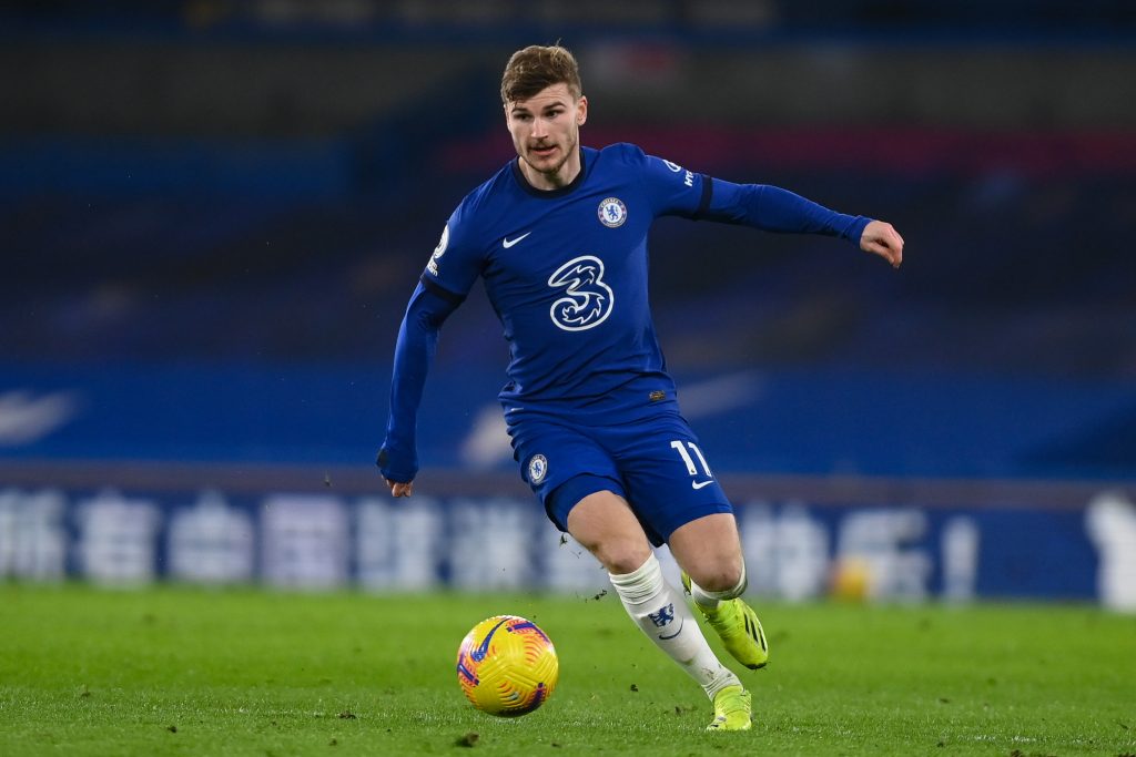 Werner has now been involved in 26 goals for Chelsea this season