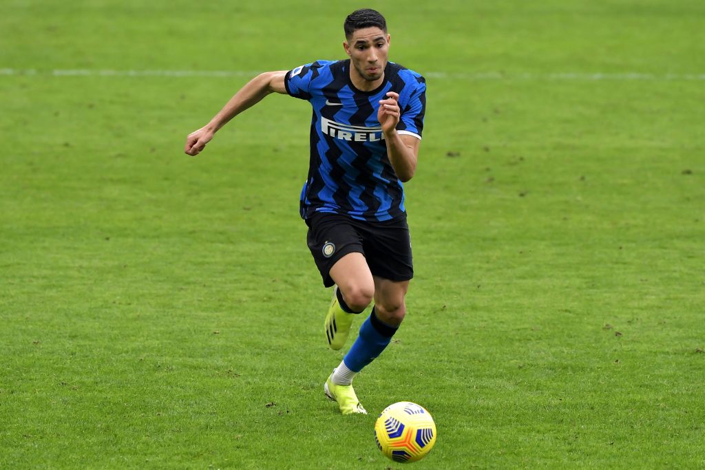 Achraf Hakimi of FC Internazionale in action