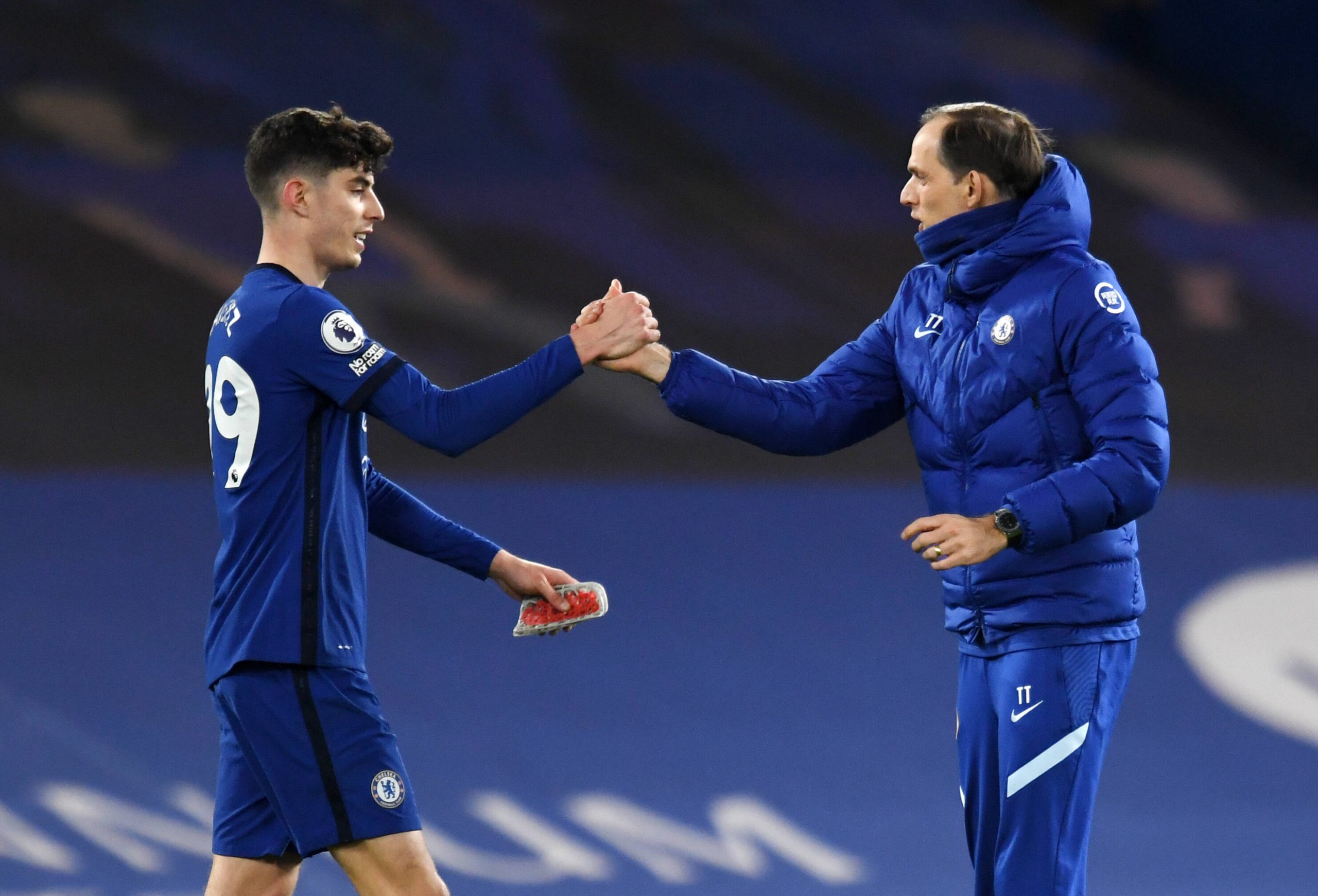 Kai Havertz has looked good in the No.9 role for Chelsea.