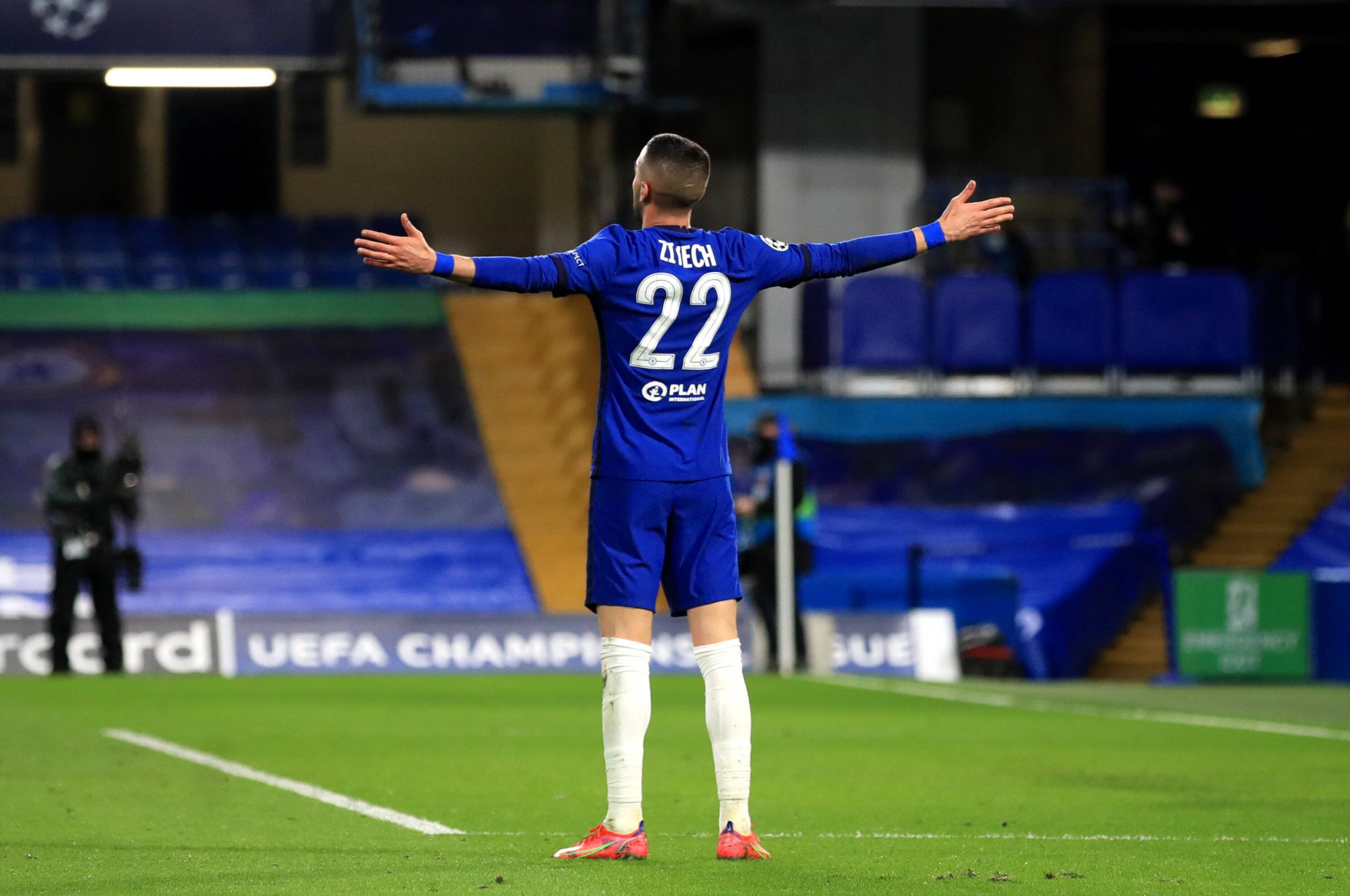 Chelsea v Atletico Madrid – UEFA Champions League – Round of 16 – Second Leg – Stamford Bridge Chelsea s Hakim Ziyech c