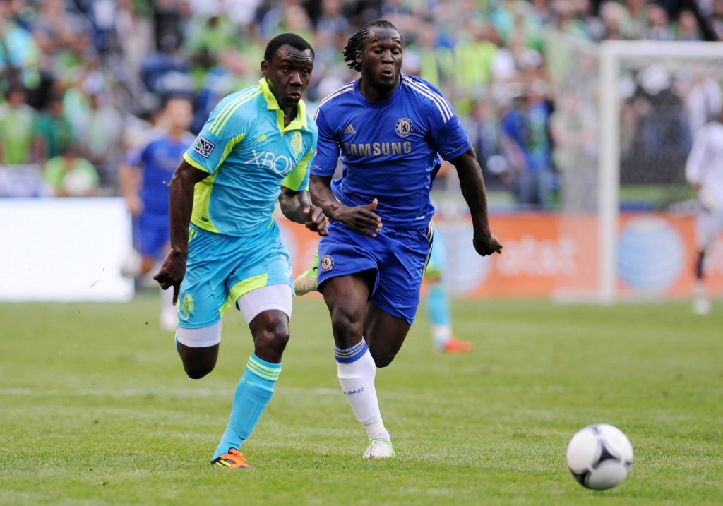 Romelu Lukaku during his time at Chelsea