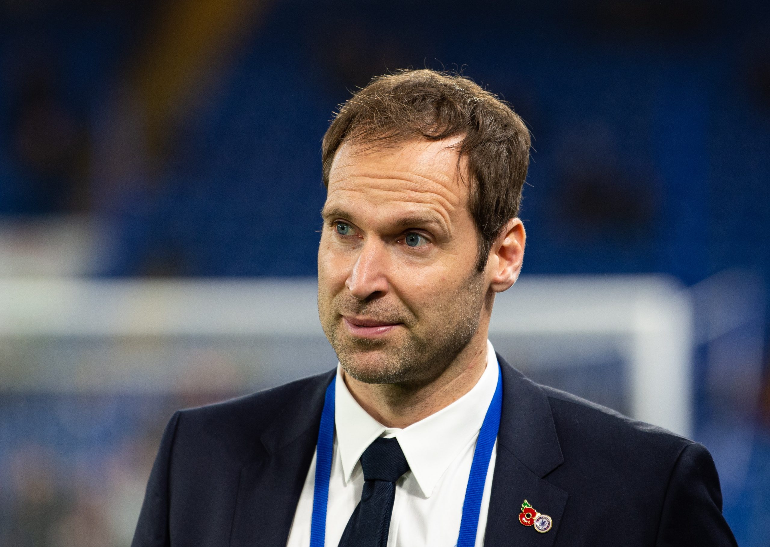 Petr Cech before the UEFA Champions League group match between Chelsea and Ajax at Stamford Bridge, London, England on 5