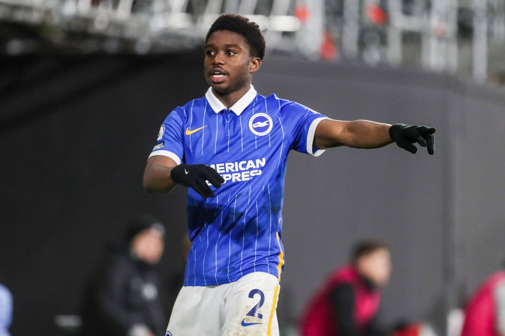 Tariq Lamptey left Chelsea and joined Brighton in January 2020.