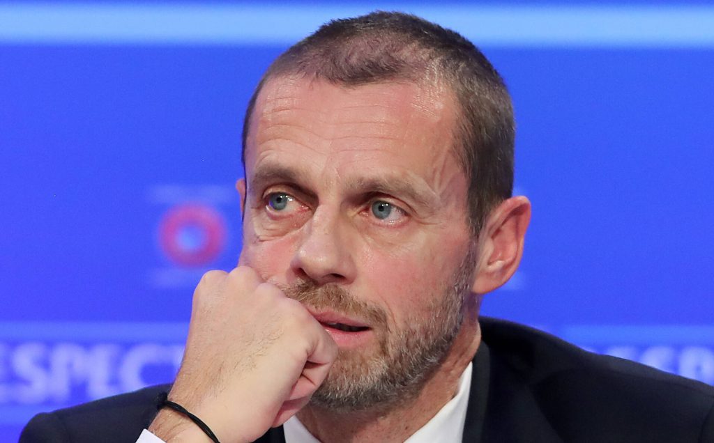 UEFA president reveals that Chelsea were one of the clubs hesitant to join the European Super League. 