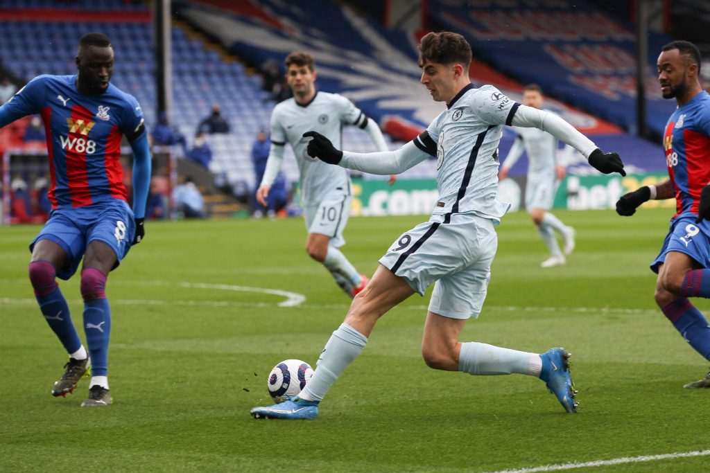 Kai Havertz starred for Chelsea against Crystal Palace in a 4-1 win. (imago Images)