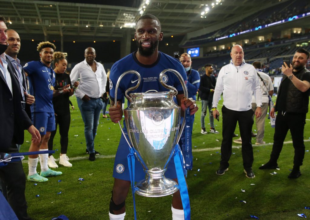 Antonio Rudiger played a huge role in the Champions League final for Chelsea. (imago Images)