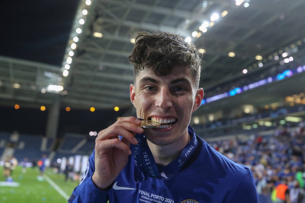 Kai Havertz dropped two F-Bombs in an interview with BT Sport after the UCL final win. (imago Images)