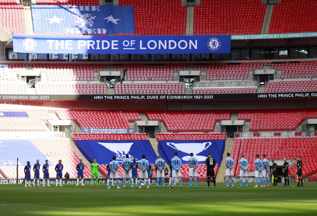 Chelsea and Manchester City could play at the Wembley Stadium in London.