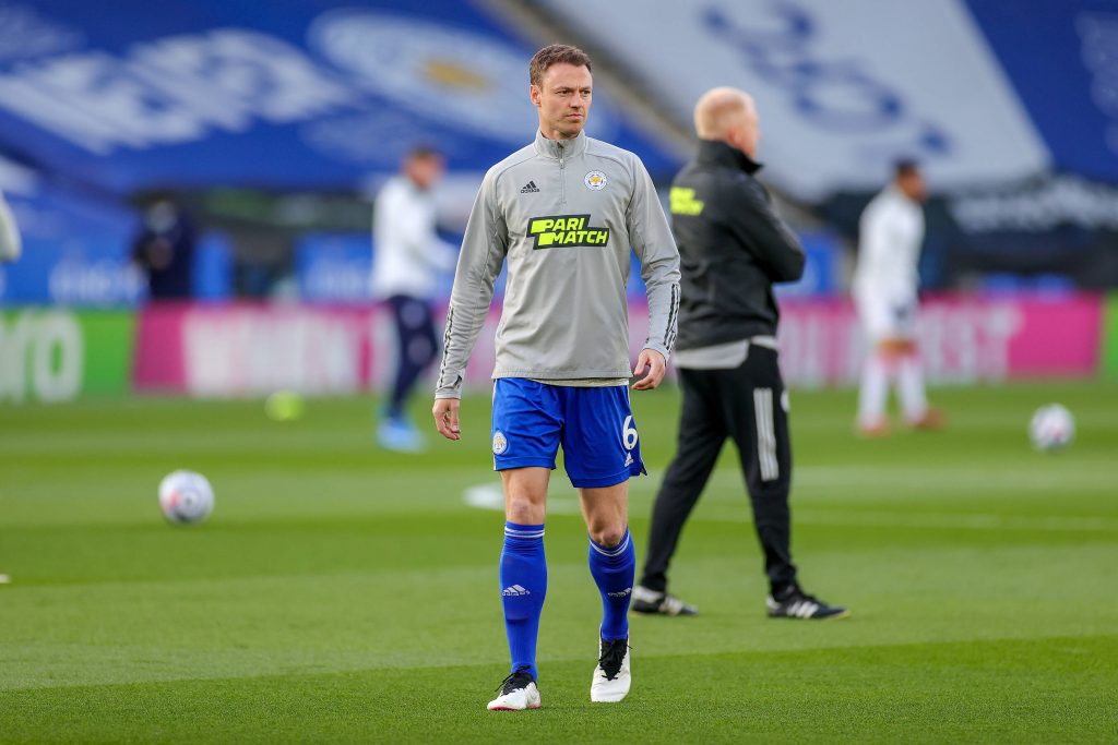 Jonny Evans will miss the Premier League clash vs Chelsea as Brendan Rodgers provided an injury update on his heel issue.