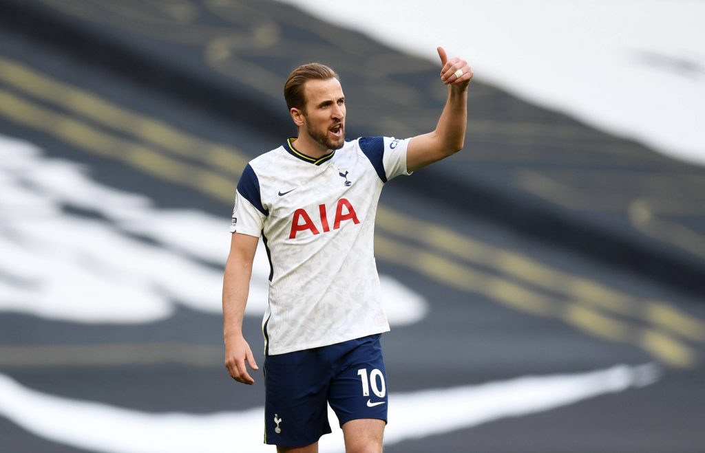  Chelsea are interested in Harry Kane. (imago Images)
