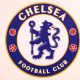 Chelsea FC logo.