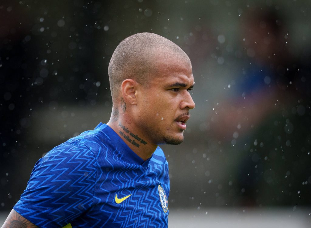 Kenedy in action for Chelsea.