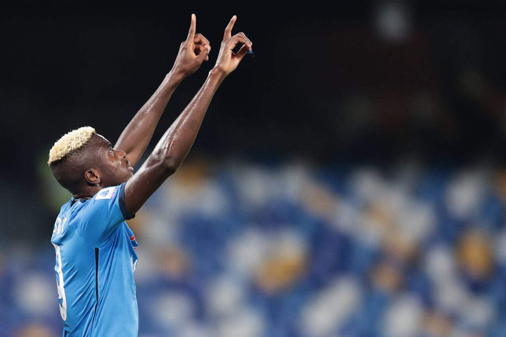 Napoli striker and Chelsea target Victor Osimhen focused on winning in Naples.