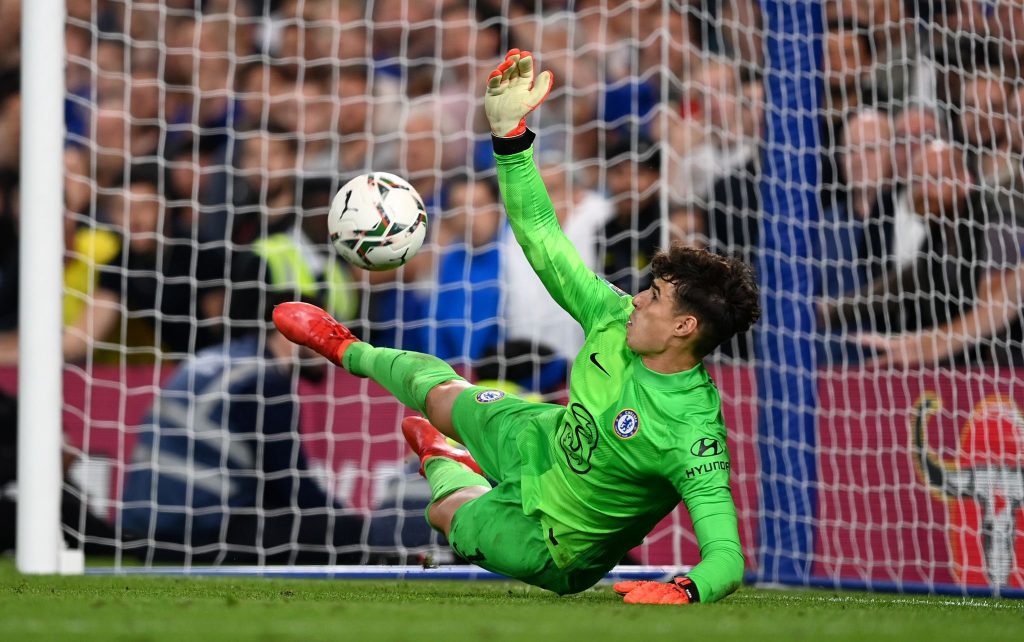 Chelsea fans react as Kepa Arrizabalaga leads the Blues to [penalty shootout win over Aston Villa