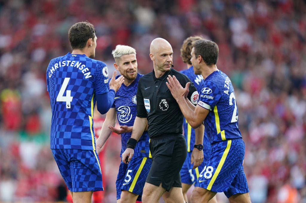 Another day, another Anthony Taylor blunder while refereeing a Chelsea game. 