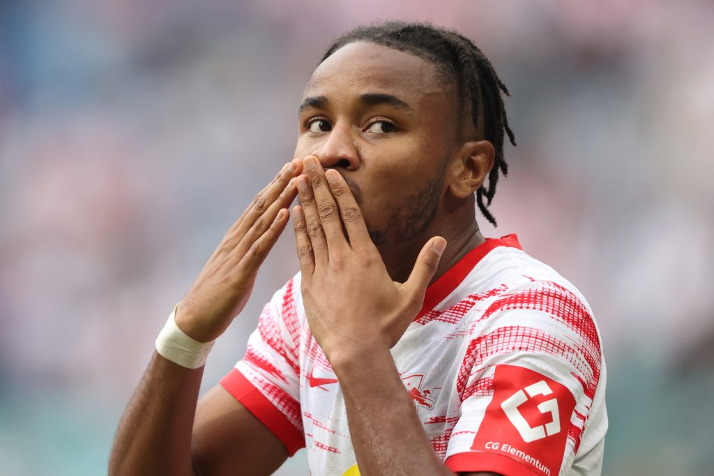 Christopher Nkunku in action for RB Leipzig.  (GETTY pictures)