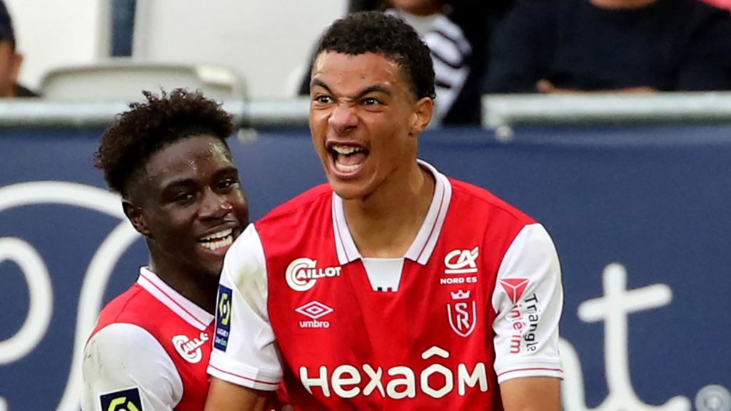 Chelsea are closely following the progress of Stade Reims forward Hugo Ekitike.