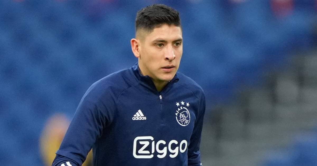 Edson Alvarez plays in the defensive midfield position for Ajax.