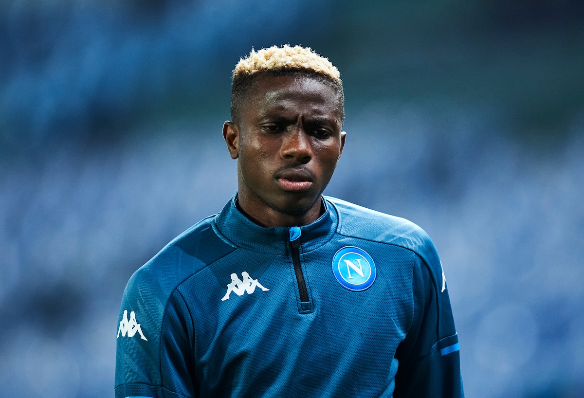 Chelsea receive price tag of Napoli striker Victor Osimhen.