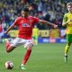 Mason Burstow of Charlton Athletic shoots during the Emirates FA Cup Third Round match vs Norwich City.