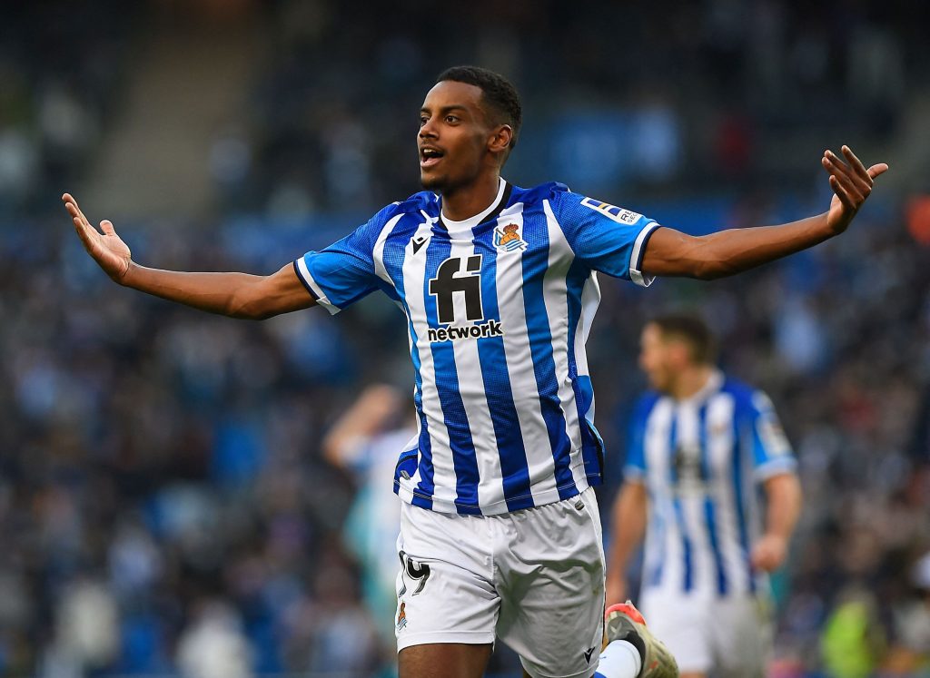 Chelsea are interested in Real Sociedad forward Alexander Isak. (Photo by ANDER GILLENEA / AFP) (Photo by ANDER GILLENEA/AFP via Getty Images)