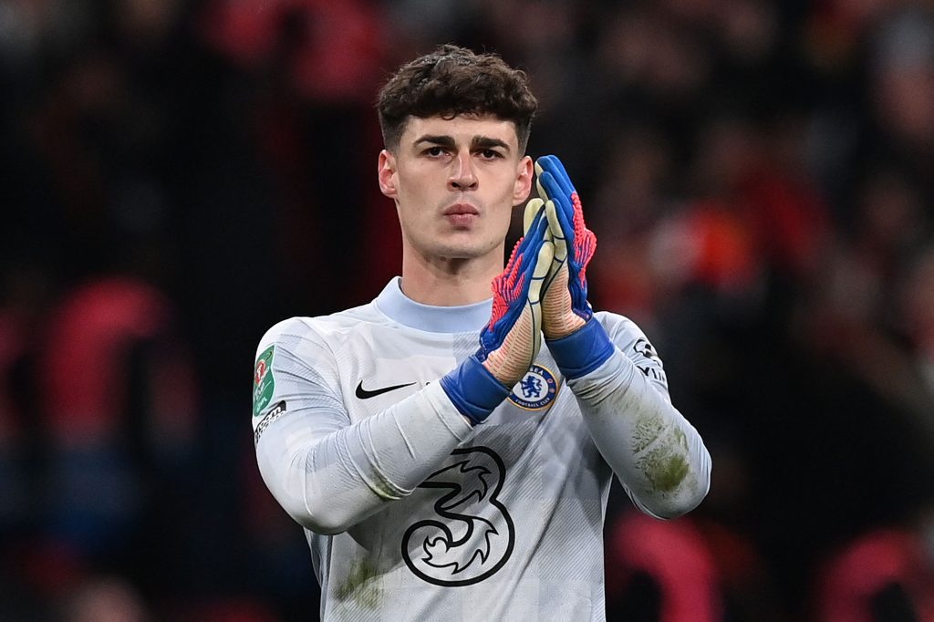 Juventus are interested in signing Chelsea goalkeeper Kepa Arrizabalaga. (Photo by GLYN KIRK/AFP via Getty Images)