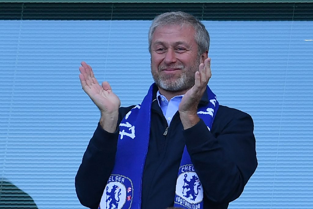 Roman Abramovich ready to sell Chelsea as he braces for sanctions.  (Credit: BEN STANSALL/AFP via Getty Images)