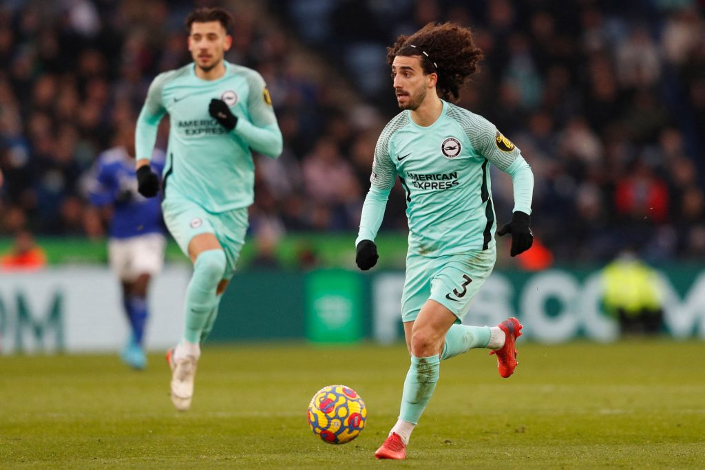 Marc Cucurella has joined Chelsea this summer. (Photo by ADRIAN DENNIS/AFP via Getty Images)