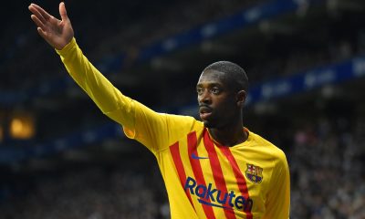 Ousmane Dembele will stay at Barcelona after this season.