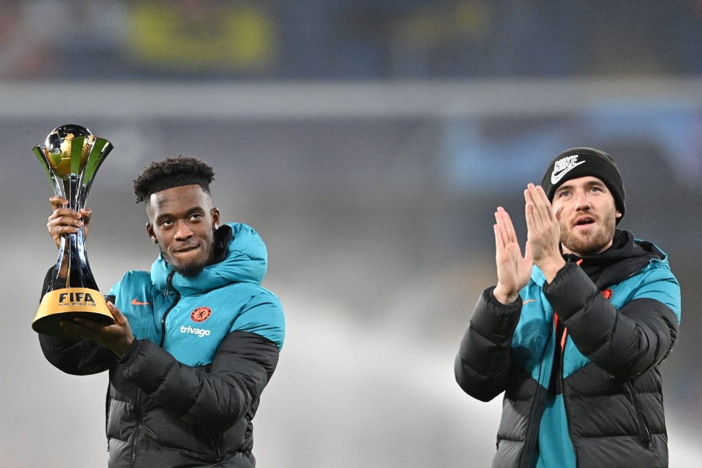 Latest Injury News as Chelsea star Callum Hudson-Odoi misses another training session. (Photo by JUSTIN TALLIS/AFP via Getty Images)
