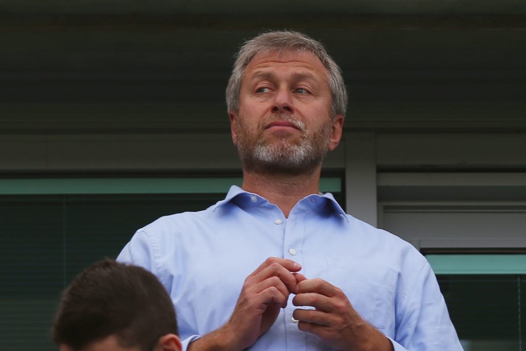 Chelsea's former owner Roman Abramovich. 